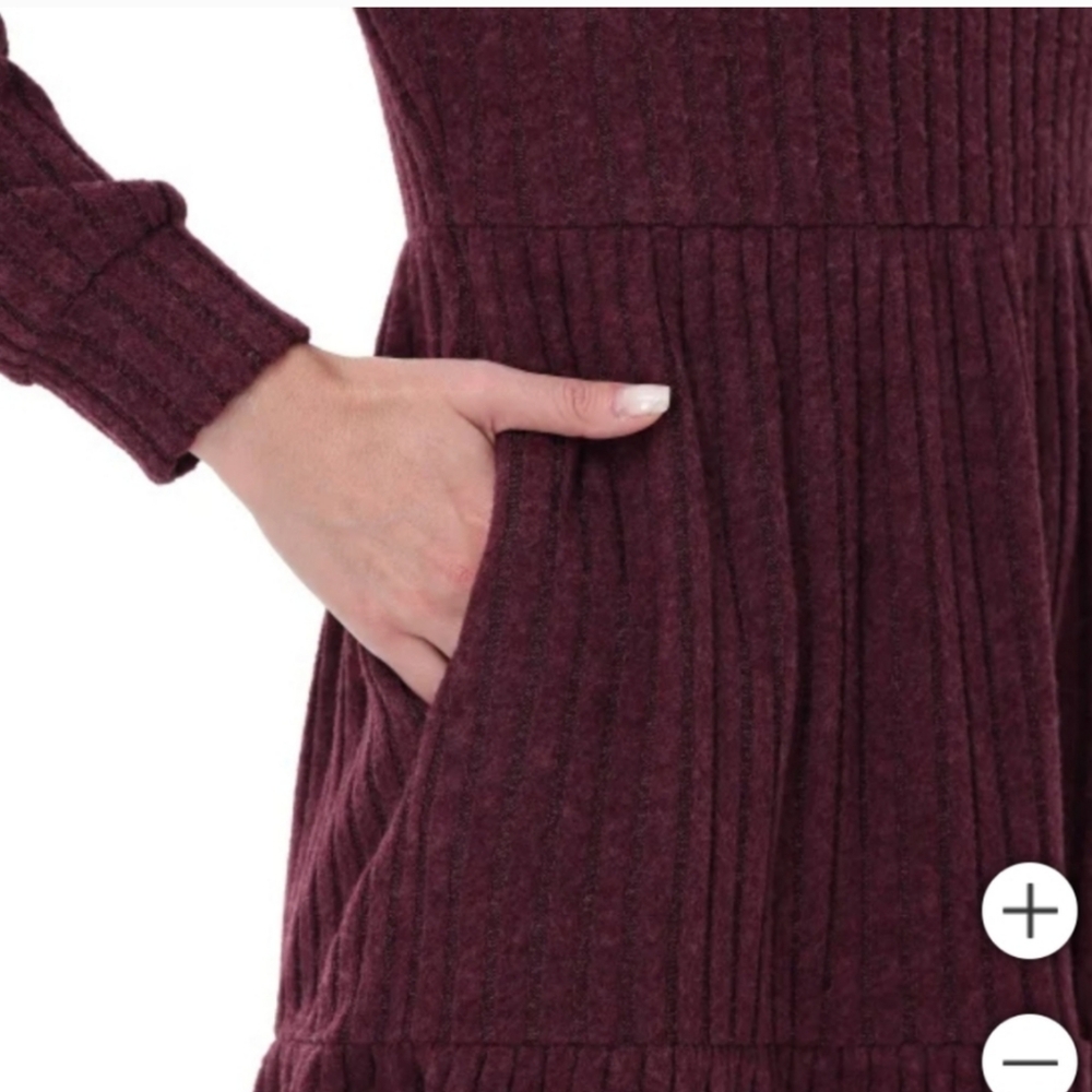 Frye Women's Ribbed Dress, Nwt - Picture 4 of 6